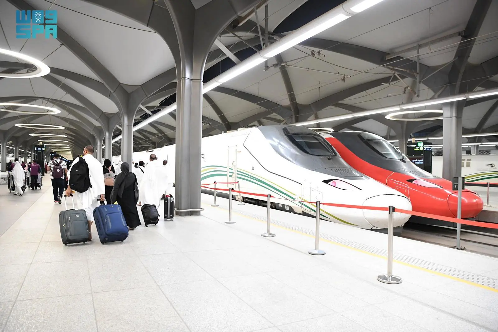 "قطار الحرمين السريع" ينقل أكثر من 1.3 مليون زائر ومعتمر عبر رحلات ترد…