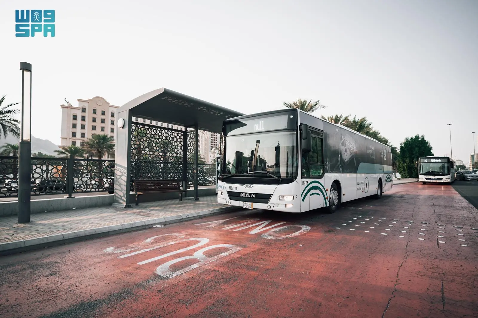 النقل العام يطلق مسارًا جديدًا لحافلات مكة يربط المسجد الحرام بحي حراء الثقافي