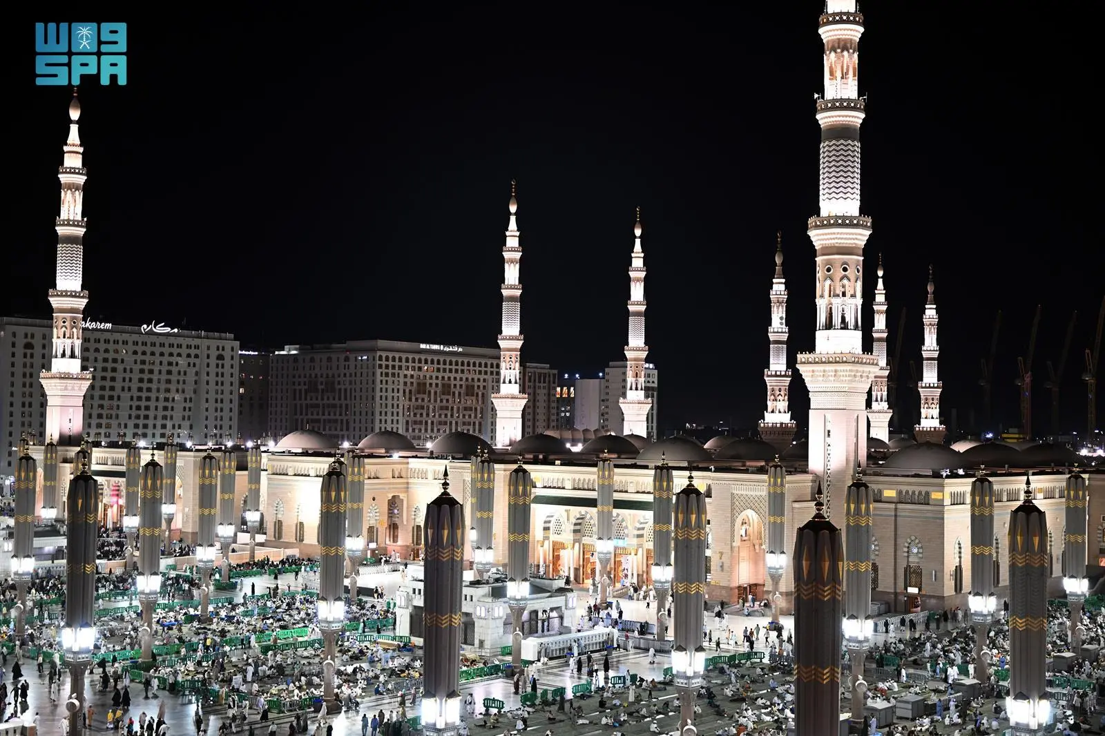 أكثر من 25 مليون مصلٍّ وزائر في المسجد النبوي خلال شهر رجب