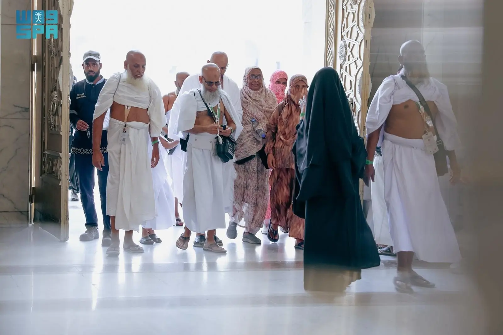 طلائع حجاج بيت الله الحرام يصلون إلى البيت العتيق وسط منظومة خدمات متكاملة