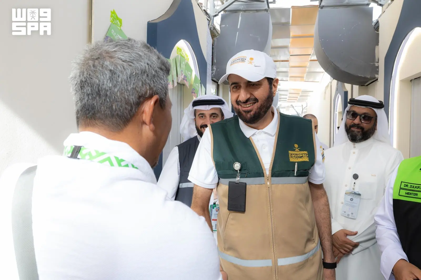 Hajj Minister Inspects Mina Camps to Assess Pilgrim Service Readiness			
