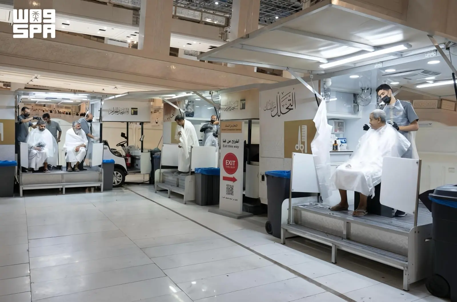 Grand Mosque Free Tahallul Service Undergoes Operational Upgrade, Expansion			